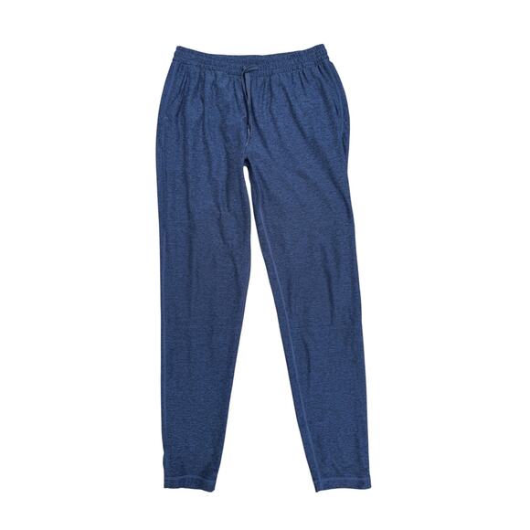 Outdoor Voices Sweatpants Lounge Taper Leg Heather Blue Medium - Picture 1 of 6